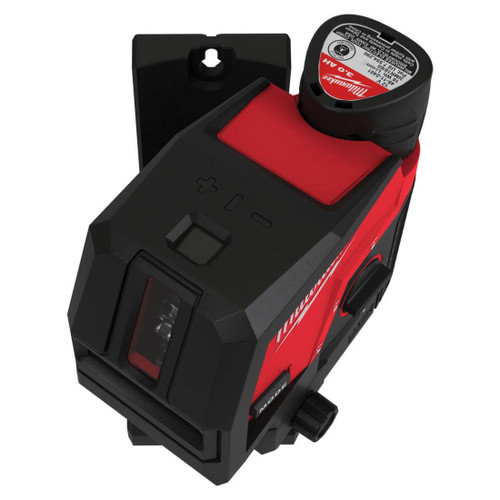 Milwaukee M12CLLP-0 12V Green Cross Line 2 Plane Laser 360Â° with Case 4933478101 - MonkeyTools