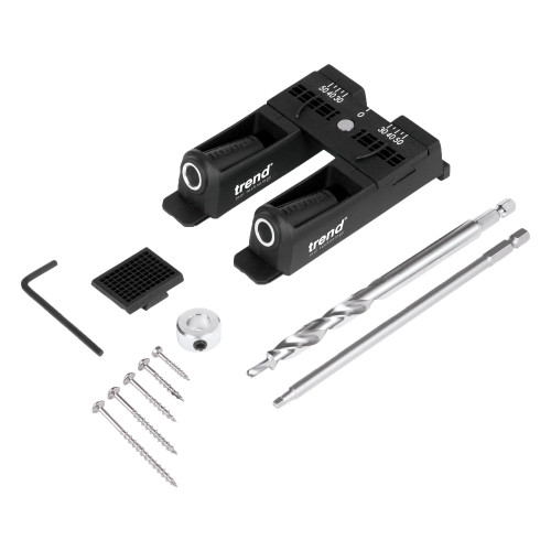 Trend 3 in 1 Pocket Hole Jig PH/JIG/BK - MonkeyTools