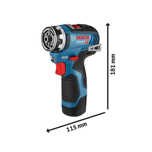 Bosch GSR 12V-35 FC Pro FlexiClick Drill Driver Bare Unit BSH6019H3004 - MonkeyTools Bosch GSR 12V-35 FC Pro FlexiClick Drill Driver Bare Unit BSH6019H3004 - MonkeyTools