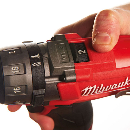 Milwaukee M12CD-202C 12V FUEL Brushless Screwdriver with 2 x 2.0Ah Batteries Charger & Case 4933440568 - MonkeyTools