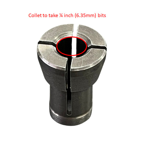 Excel 1/4" Collet 6.35mm for Excel Trimmer - MonkeyTools