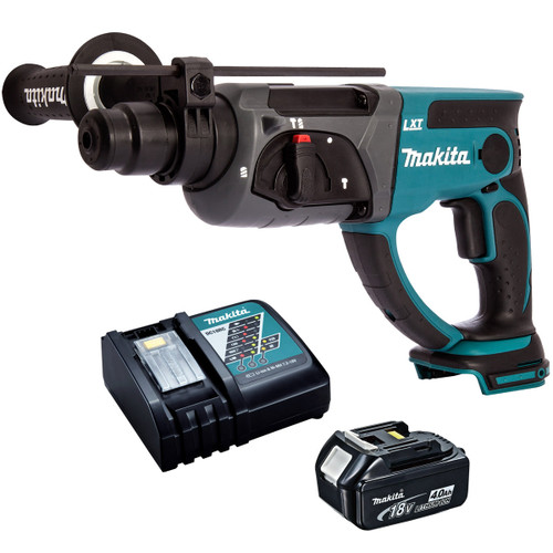 Makita DHR202Z 18V SDS+ Rotary Hammer Drill with 1 x 4.0Ah Battery & Charger - MonkeyTools