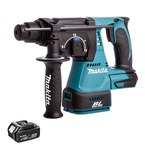 Makita DHR242Z 18V SDS+ Brushless Hammer Drill With 1 x 5.0Ah Battery - MonkeyTools