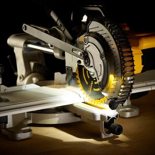 DeWalt DCS365N 18v 184mm XPS Slide Mitre Saw with Leg Stand - MonkeyTools
