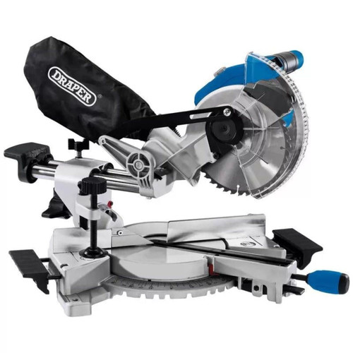 Draper D20MS185 20V Brushless Sliding Compound Mitre Saw 185mm Body Only 55588 - MonkeyTools