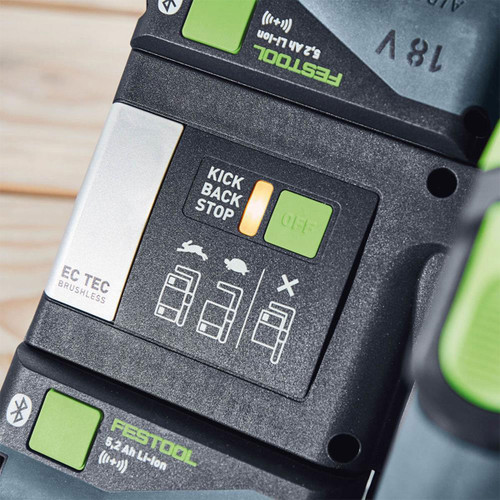 Festool TSC 55 KEB-Basic-5,0 GB 18V Brushless Cordless Plunge Cut Saw With 2 x 5.0Ah Batteries - 577589 - MonkeyTools