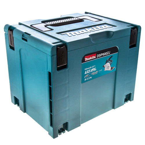 Makita DSP600ZJ 36V Brushless 165mm Plunge Saw with 2 x 5.0Ah Battery & Charger + Accessories - MonkeyTools