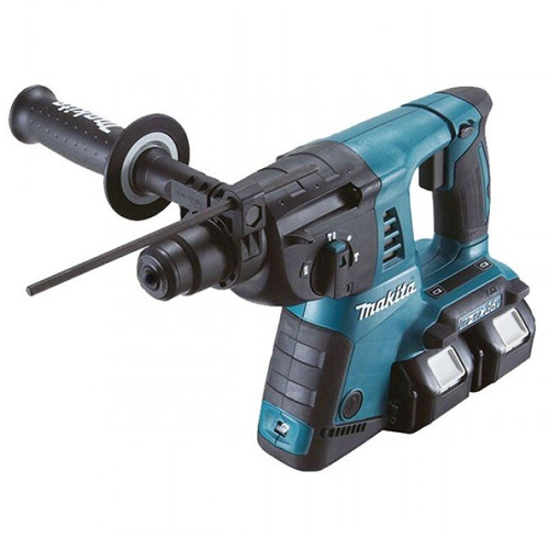 Makita DLX2137PTJ 18V Combi Drill + Rotary Hammer Drill With 4 x 5.0Ah Batteries, Charger & Case - MonkeyTools