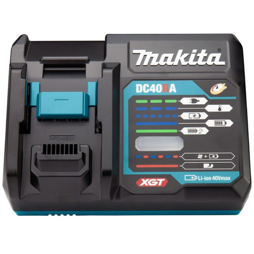 Makita DC40RA/2 40V Max XGT Fast Charger 240V With Charger Adaptor - MonkeyTools