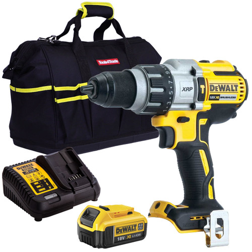 Dewalt DCD996N 18V Brushless Combi Hammer with 1 x 4.0Ah Battery & Charger in Bag - MonkeyTools