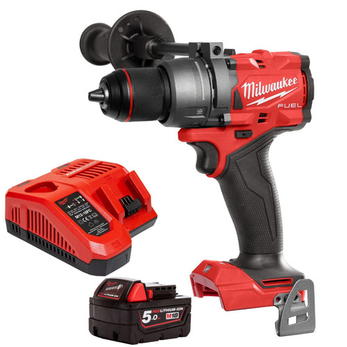 Milwaukee M18FPD3-0 18V Fuel Brushless Combi Drill with 1 x 5.0Ah Battery & Charger - MonkeyTools
