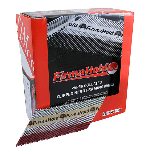 FirmaHold 50mm Galv Ring Shank Collated Clipped Head Nails With 2 Fuel Cells - MonkeyTools