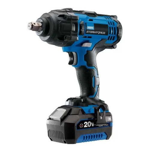 Draper Storm CIW204SF-BMC 20V Mid-Torque Impact Wrench 1/2" Sq. 1 x 4.0Ah Battery With Charger 43785 - MonkeyTools