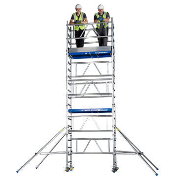 MiTower Plus Access Tower Hire - Two Man Scaffold Tower - MonkeyTools