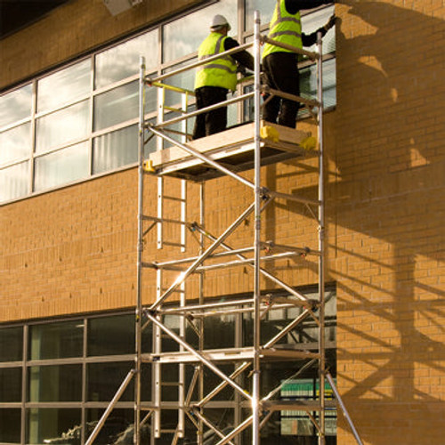 4.2 M Narrow Alloy Tower (1.8 M Deck) Hire - MonkeyTools 4.2 M Narrow Alloy Tower (1.8 M Deck) Hire - MonkeyTools