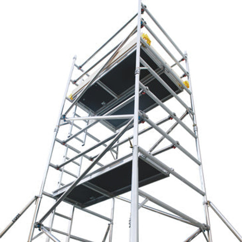 4.2 M Narrow Alloy Tower (1.8 M Deck) Hire - MonkeyTools 4.2 M Narrow Alloy Tower (1.8 M Deck) Hire - MonkeyTools