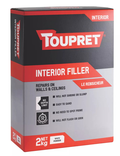 TOUPRET INTERIOR POWDER FILLER 2KG - MonkeyTools