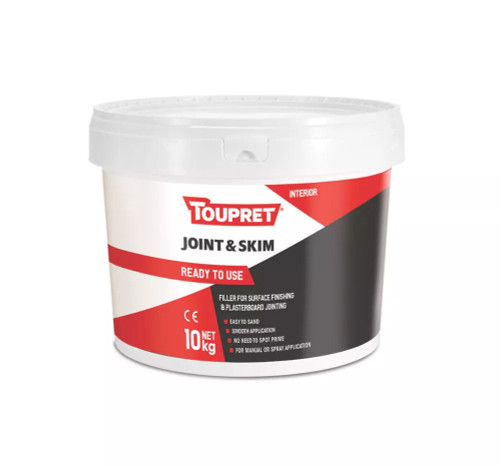 TOUPRET JOINT & SKIM READY TO USE 10KG - MonkeyTools
