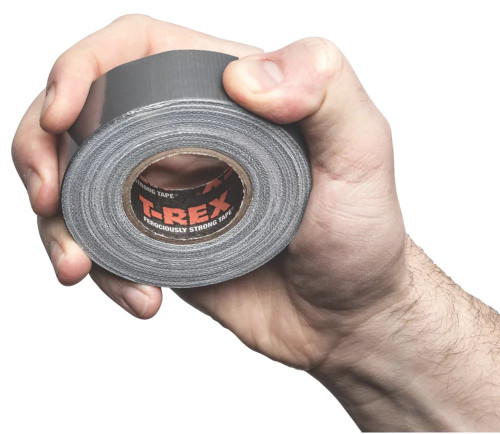 T-REX MIGHTY ROLL PREMIUM DUCT TAPE GRAPHITE GREY 9.14M X 25MM - MonkeyTools