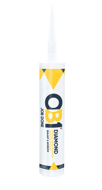 OB1 DIAMOND CRYSTAL CLEAR SOLVENT-FREE UNIVERSAL SEALANT & ADHESIVE TRANSPARENT 290ML - MonkeyTools