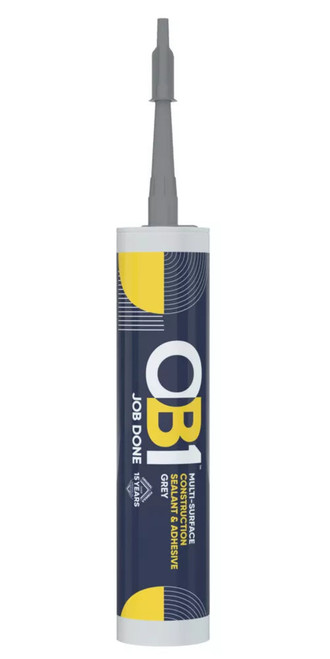 OB1 MULTI-SURFACE SEALANT & ADHESIVE GREY 290ML - MonkeyTools OB1 MULTI-SURFACE SEALANT & ADHESIVE GREY 290ML - MonkeyTools