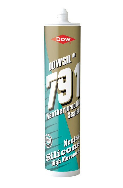 DOW 791 WEATHERPROOFING SILICONE SEALANT WHITE 310ML - MonkeyTools DOW 791 WEATHERPROOFING SILICONE SEALANT WHITE 310ML - MonkeyTools