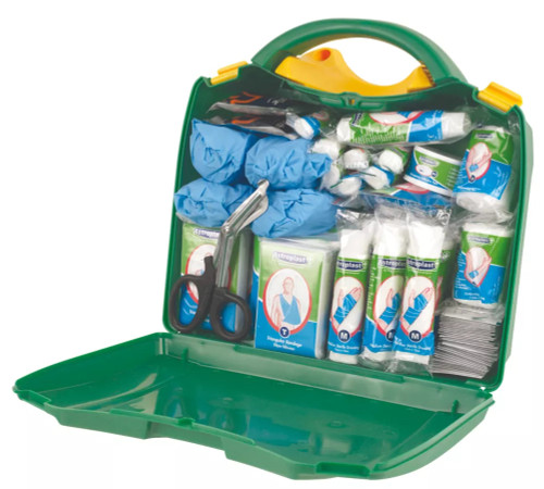 WALLACE CAMERON ASTROPLAST GREEN BOX BRITISH STANDARD FIRST AID KIT LARGE - MonkeyTools WALLACE CAMERON ASTROPLAST GREEN BOX BRITISH STANDARD FIRST AID KIT LARGE - MonkeyTools