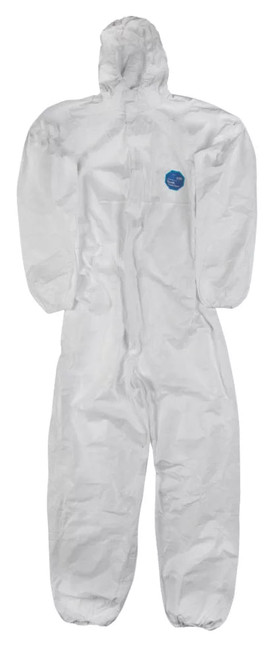DUPONT TYVEK CH5 CLASSIC HOODED DISPOSABLE COVERALL WHITE LARGE 40-42" CHEST 32" L - MonkeyTools DUPONT TYVEK CH5 CLASSIC HOODED DISPOSABLE COVERALL WHITE LARGE 40-42" CHEST 32" L - MonkeyTools