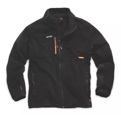 SCRUFFS ABRATECT WORKER FLEECE BLACK 2X LARGE 25" CHEST - MonkeyTools SCRUFFS ABRATECT WORKER FLEECE BLACK 2X LARGE 25" CHEST - MonkeyTools