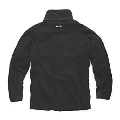 SCRUFFS ABRATECT WORKER FLEECE BLACK MEDIUM 22" CHEST - MonkeyTools