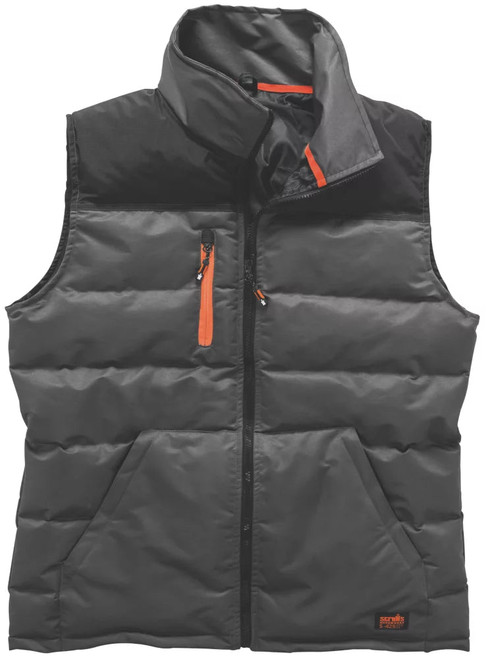 SCRUFFS WORKER BODY WARMER BLACK / CHARCOAL SMALL 40" CHEST - MonkeyTools SCRUFFS WORKER BODY WARMER BLACK / CHARCOAL SMALL 40" CHEST - MonkeyTools