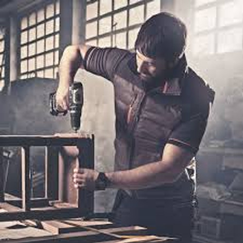 SCRUFFS WORKER BODY WARMER BLACK / CHARCOAL MEDIUM 42" CHEST - MonkeyTools