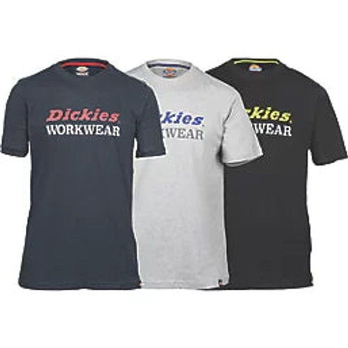 DICKIES RUTLAND SHORT SLEEVE T-SHIRT SET ASSORTED COLOURS MEDIUM 37.8" CHEST 3 PIECES - MonkeyTools DICKIES RUTLAND SHORT SLEEVE T-SHIRT SET ASSORTED COLOURS MEDIUM 37.8" CHEST 3 PIECES - MonkeyTools