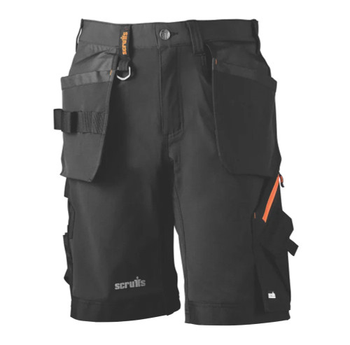 SCRUFFS WORK SHORTS BLACK 36" W - MonkeyTools SCRUFFS WORK SHORTS BLACK 36" W - MonkeyTools