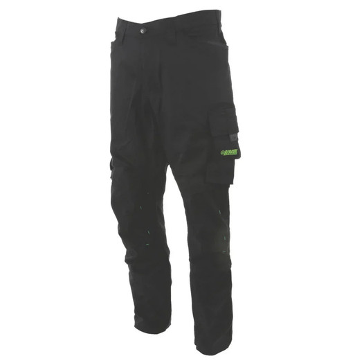 APACHE BANCROFT WORK TROUSERS BLACK/GREY 30" W 29" L - MonkeyTools