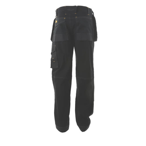 DEWALT LOGAN PRO-STRETCH WORK TROUSERS BLACK 34" W 31" L - MonkeyTools DEWALT LOGAN PRO-STRETCH WORK TROUSERS BLACK 34" W 31" L - MonkeyTools