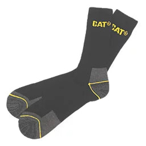 CAT WORK BOOT SOCKS BLACK SIZE 11-14 3 PAIRS - MonkeyTools CAT WORK BOOT SOCKS BLACK SIZE 11-14 3 PAIRS - MonkeyTools