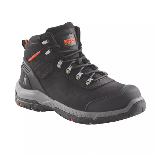 SCRUFFS SABATAN SAFETY TRAINER BOOTS BLACK SIZE 9 - MonkeyTools SCRUFFS SABATAN SAFETY TRAINER BOOTS BLACK SIZE 9 - MonkeyTools
