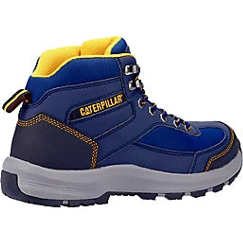 CAT ELMORE MID SAFETY TRAINER BOOTS NAVY SIZE 9 - MonkeyTools CAT ELMORE MID SAFETY TRAINER BOOTS NAVY SIZE 9 - MonkeyTools