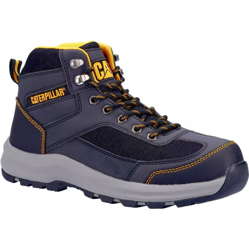 CAT ELMORE MID SAFETY TRAINER BOOTS GREY SIZE 9 - MonkeyTools CAT ELMORE MID SAFETY TRAINER BOOTS GREY SIZE 9 - MonkeyTools