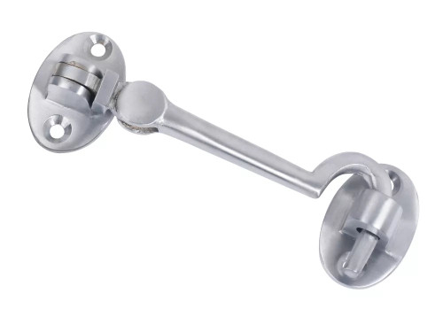 CABIN HOOK SATIN CHROME 100MM - MonkeyTools CABIN HOOK SATIN CHROME 100MM - MonkeyTools
