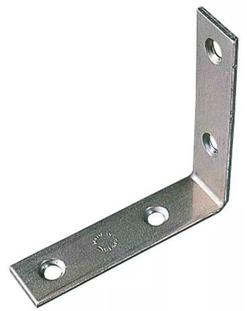 CORNER BRACES ZINC-PLATED 52MM X 52MM X 16.35MM 10 PACK - MonkeyTools CORNER BRACES ZINC-PLATED 52MM X 52MM X 16.35MM 10 PACK - MonkeyTools
