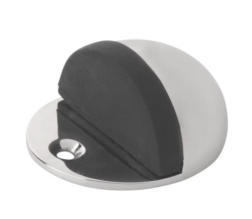 OVAL DOOR STOPS 48 X 21MM POLISHED CHROME 2 PACK - MonkeyTools OVAL DOOR STOPS 48 X 21MM POLISHED CHROME 2 PACK - MonkeyTools
