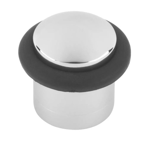 CYLINDER DOOR STOP 38 X 37MM POLISHED CHROME - MonkeyTools CYLINDER DOOR STOP 38 X 37MM POLISHED CHROME - MonkeyTools