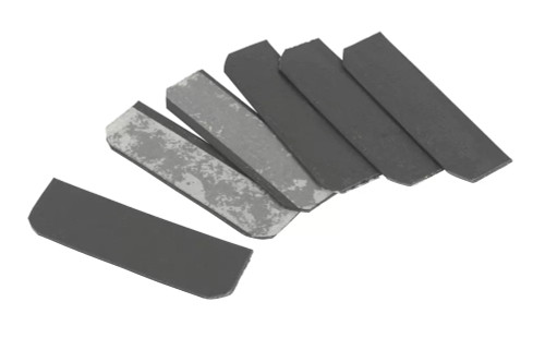 FLEXIFIRE GRAPHITE INTUMESCENT HINGE PADS RADIUSED CORNERS 100MM 6 PACK - MonkeyTools FLEXIFIRE GRAPHITE INTUMESCENT HINGE PADS RADIUSED CORNERS 100MM 6 PACK - MonkeyTools
