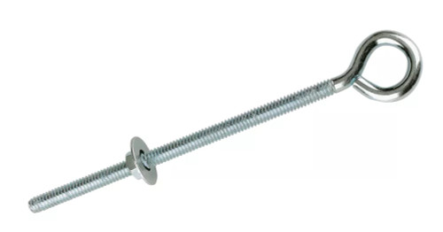 EYE BOLT STEEL 1/4" X 150MM - MonkeyTools EYE BOLT STEEL 1/4" X 150MM - MonkeyTools