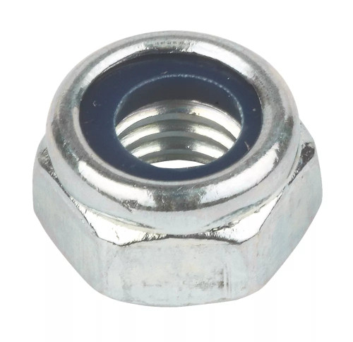 EASYFIX BZP STEEL NYLON LOCK NUTS M6 100 PACK - MonkeyTools EASYFIX BZP STEEL NYLON LOCK NUTS M6 100 PACK - MonkeyTools