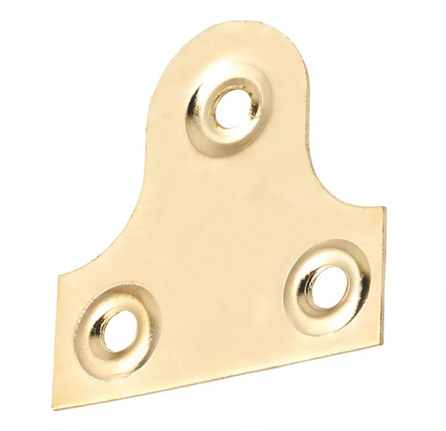 PLAIN MIRROR PLATES ELECTRO BRASS 38MM X 38MM X 38MM 10 PACK - MonkeyTools PLAIN MIRROR PLATES ELECTRO BRASS 38MM X 38MM X 38MM 10 PACK - MonkeyTools