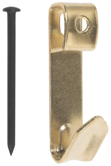 PICTURE HOOKS LONG BRASSED 100 PACK - MonkeyTools PICTURE HOOKS LONG BRASSED 100 PACK - MonkeyTools