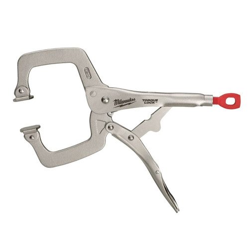 Milwaukee 11" Swivel Jaw Torque Lock Locking C-Clamp 4932471727 - MonkeyTools Milwaukee 11" Swivel Jaw Torque Lock Locking C-Clamp 4932471727 - MonkeyTools